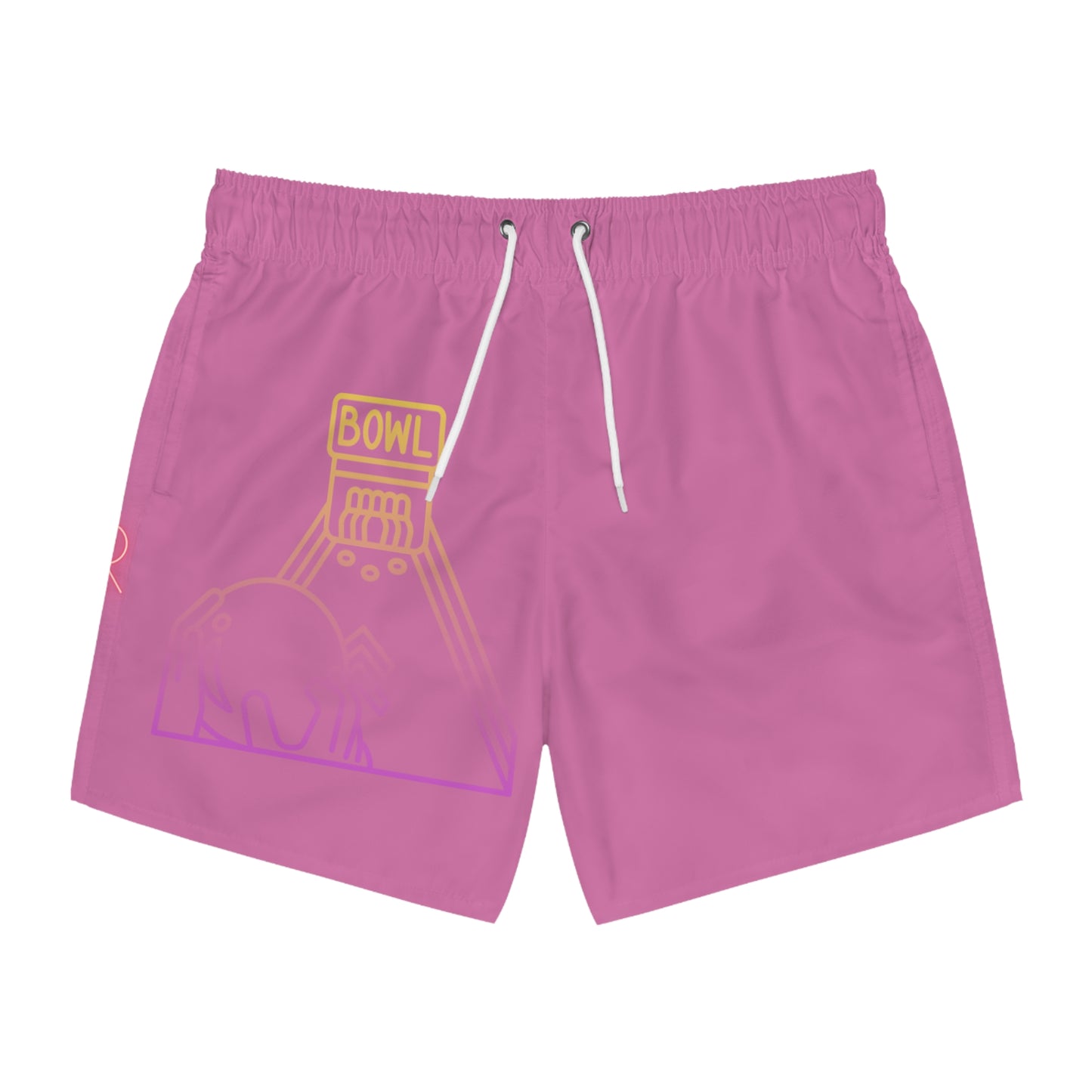 Swim Trunks: Bowling Lite Pink