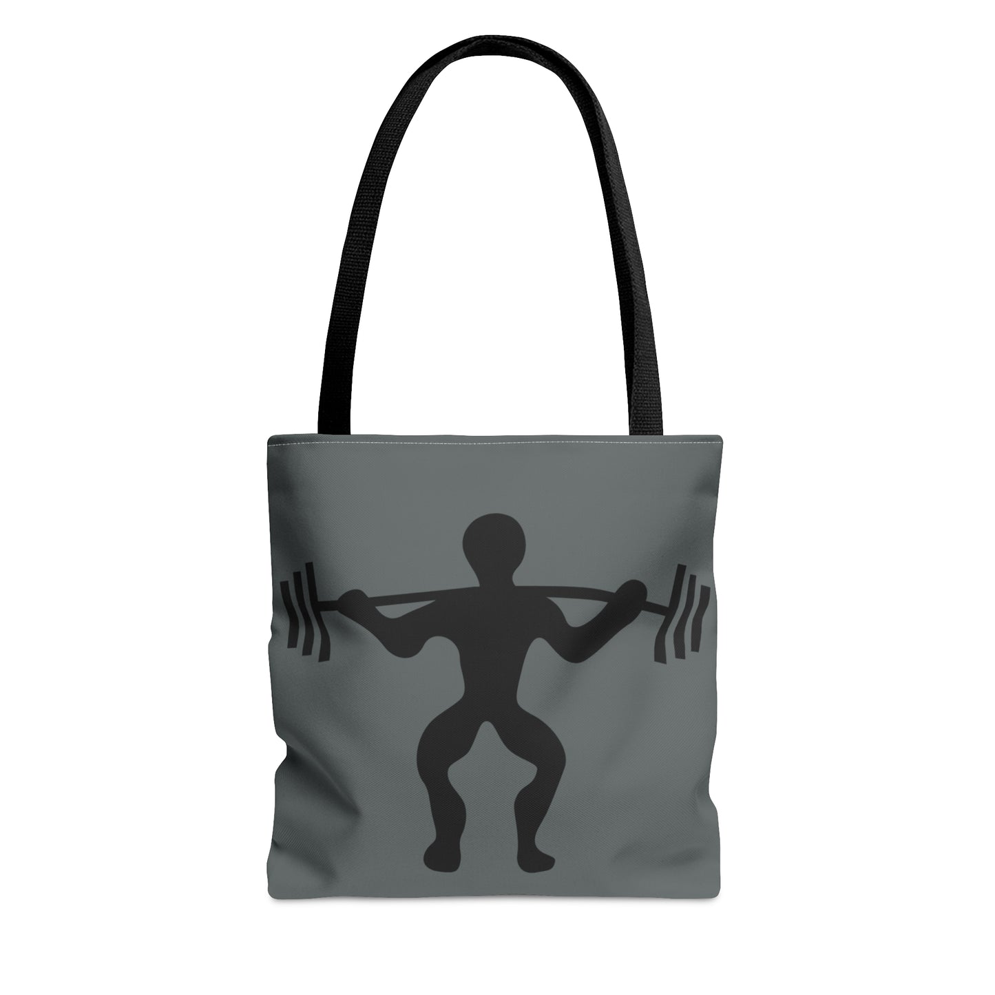 Tote Bag: Weightlifting Dark Grey