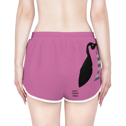 Women's Relaxed Shorts: Lost Remember Honor Lite Pink