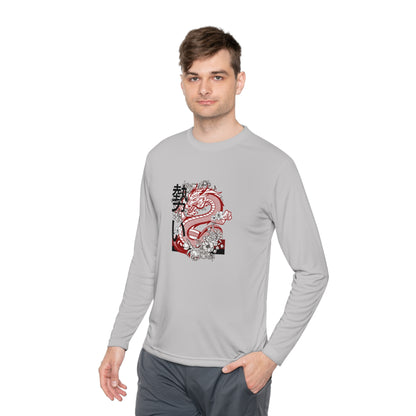 Lightweight Long Sleeve Tee: Dragons #1