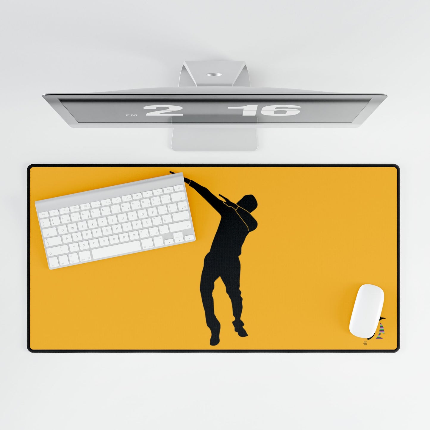 Desk Mats: Dance Yellow