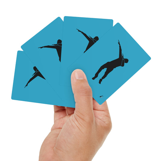 Poker Cards: Dance Turquoise
