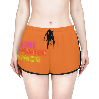 Women's Relaxed Shorts: Lost Remember Honor Crusta