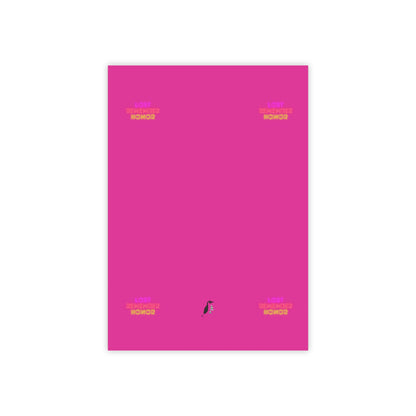 Post-it® Note Pads: Lost Remember Honor Pink