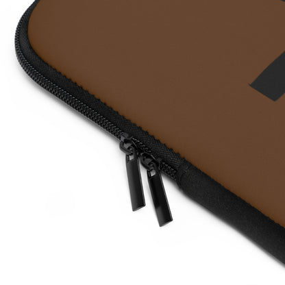 Laptop Sleeve: Fishing Brown