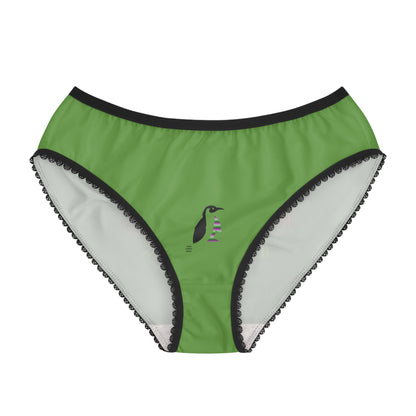 Women's Briefs: Lost Remember Honor Green