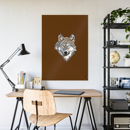 Gloss Posters: Wolves Brown