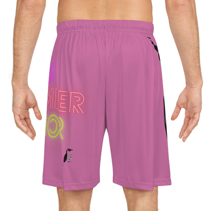 Basketball Shorts: Dance Lite Pink