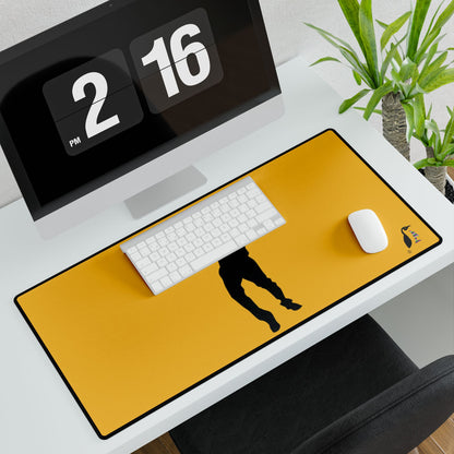 Desk Mats: Dance Yellow