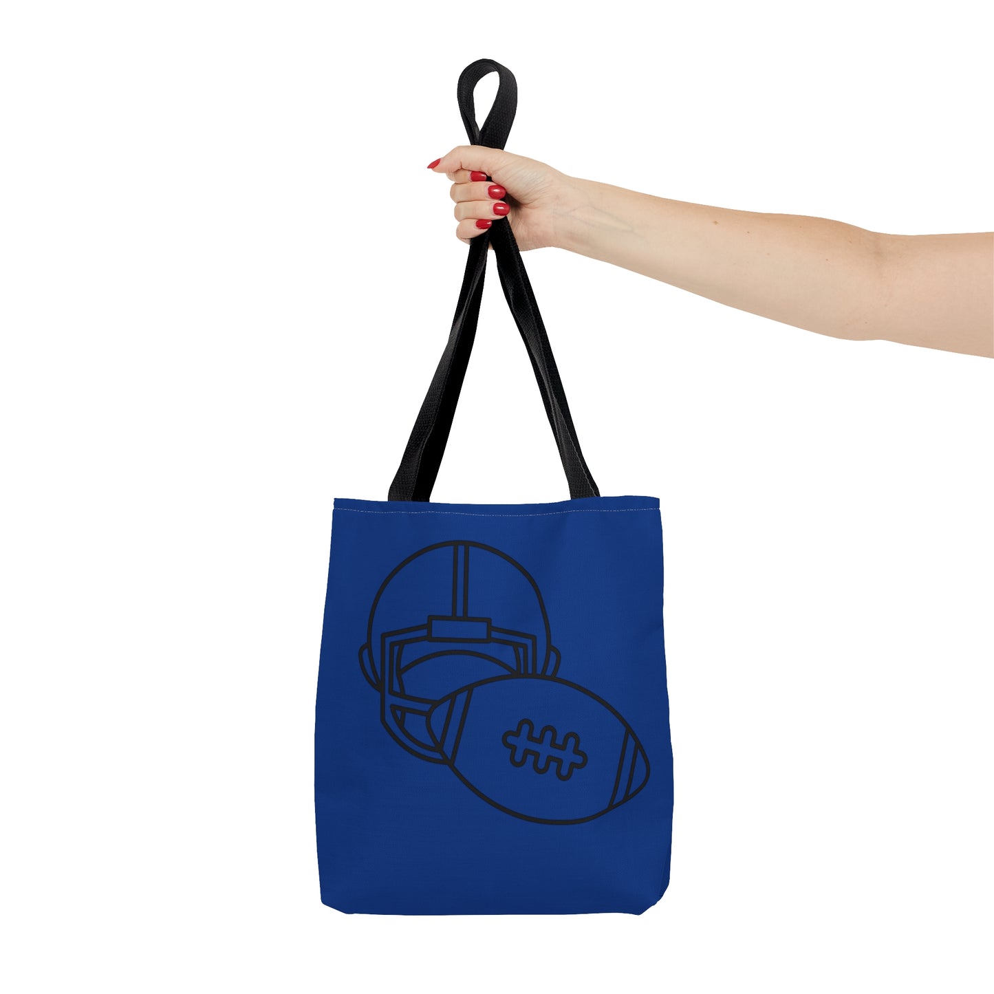 Tote Bag: Football Dark Blue