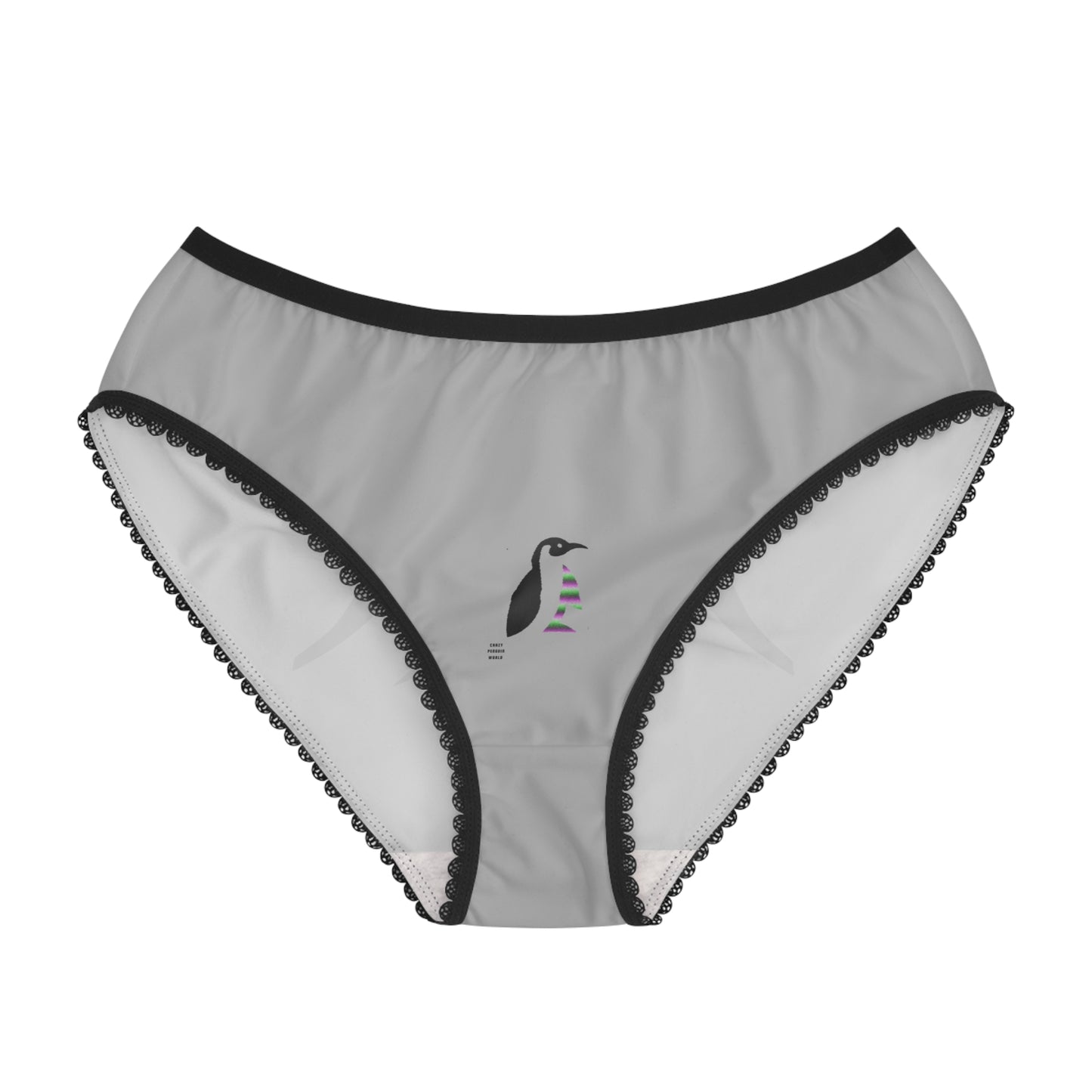 Women's Briefs: Wrestling Lite Grey