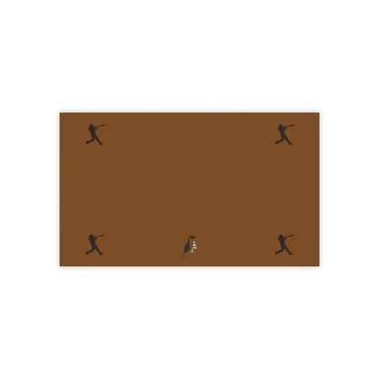 Post-it® Note Pads: Baseball Brown