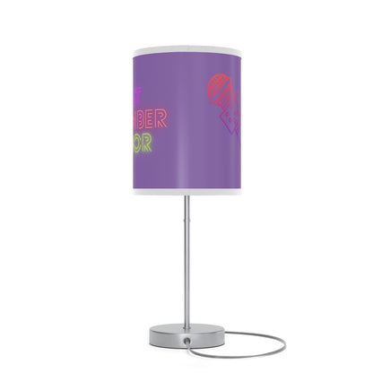 Lamp on a Stand, US|CA plug: Music Lite Purple