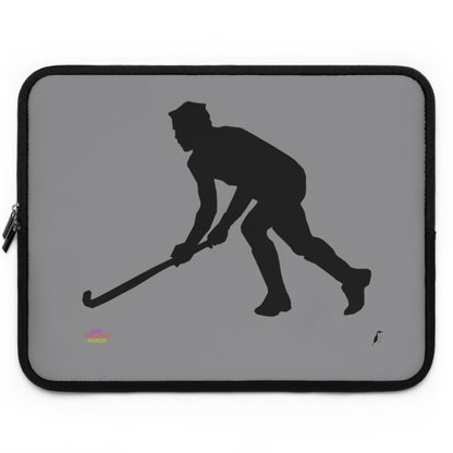 Laptop Sleeve: Hockey Grey