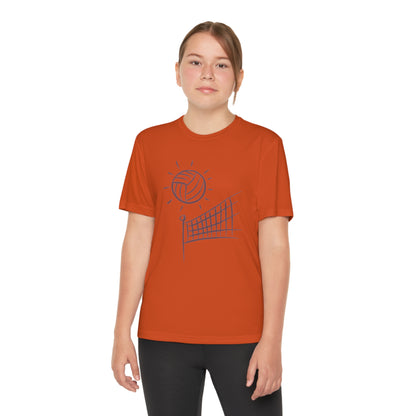 Youth Competitor Tee #1: Volleyball 