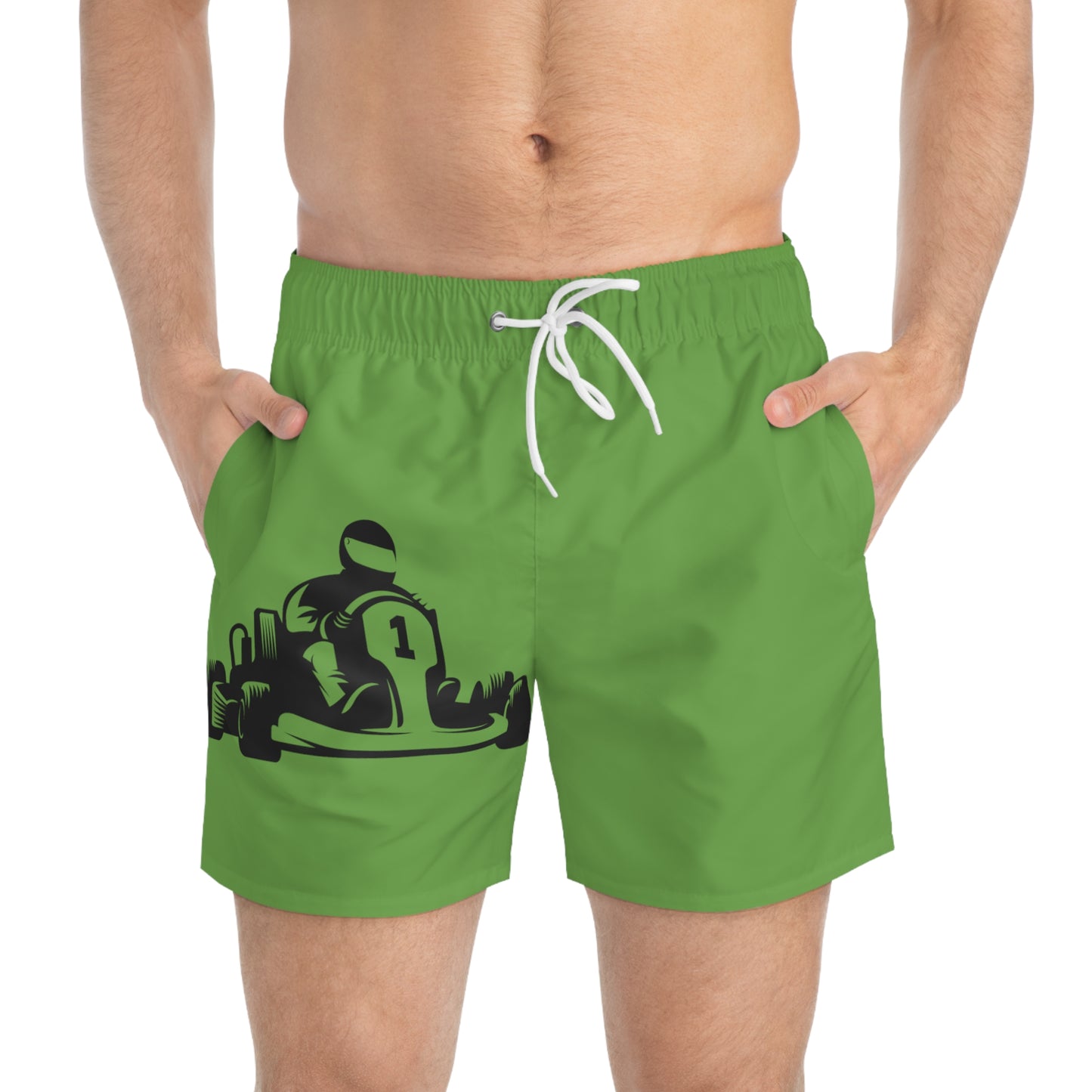 Swim Trunks: Racing Green