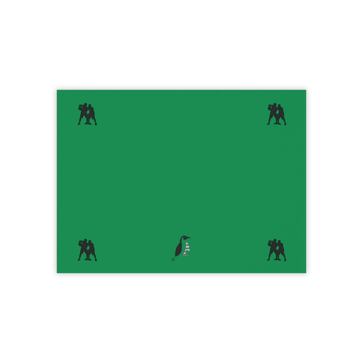 Post-it® Note Pads: Basketball Dark Green