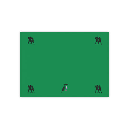 Post-it® Note Pads: Basketball Dark Green