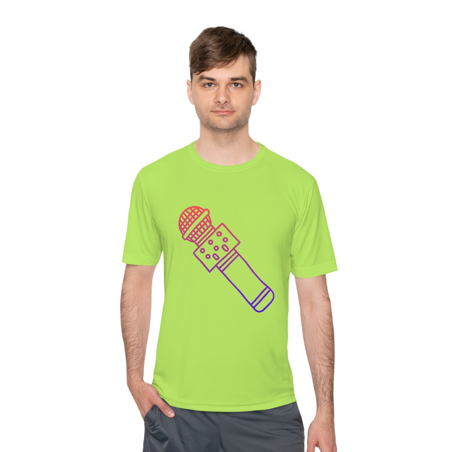 Moisture Wicking Tee: Music #2