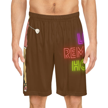 Basketball Shorts: Golf Brown