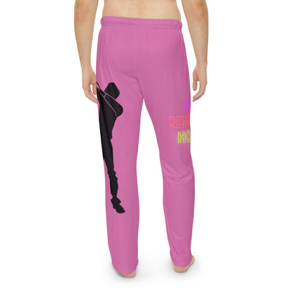 Men's Pajama Pants: Dance Lite Pink