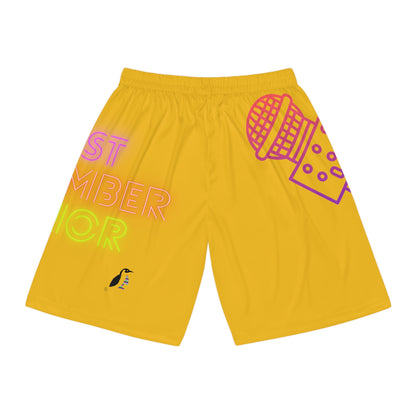 Basketball Shorts: Music Yellow