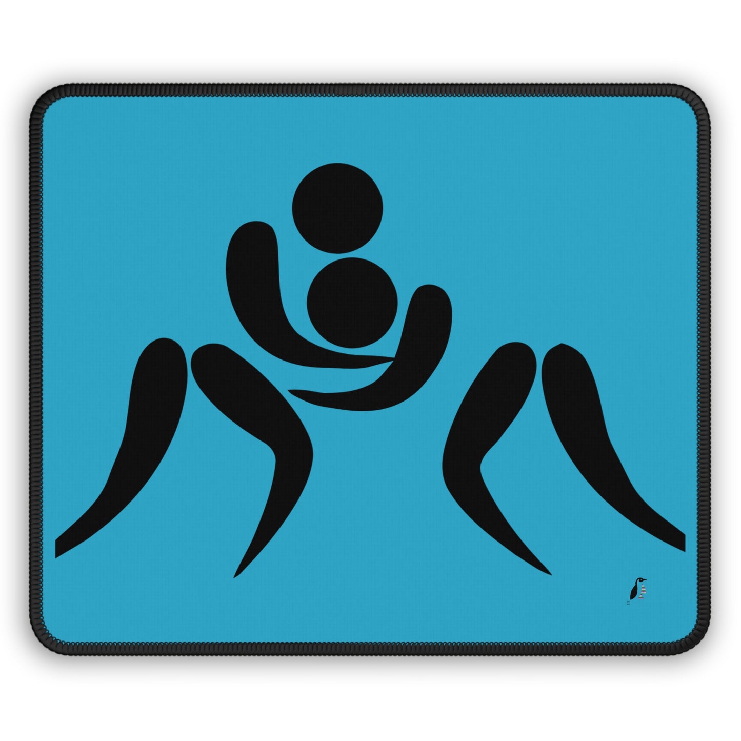 Gaming Mouse Pad: Wrestling Turquoise