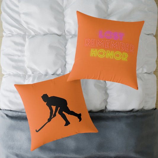 Spun Polyester Pillow: Hockey Crusta