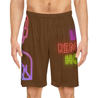 Basketball Shorts: Gaming Brown