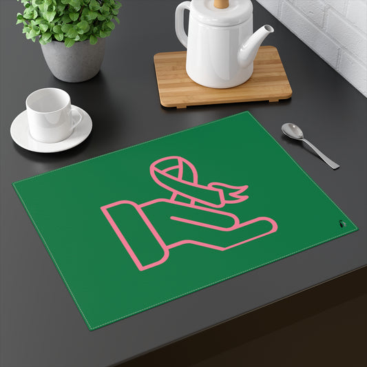 Placemat, 1pc: Fight Cancer Dark Green