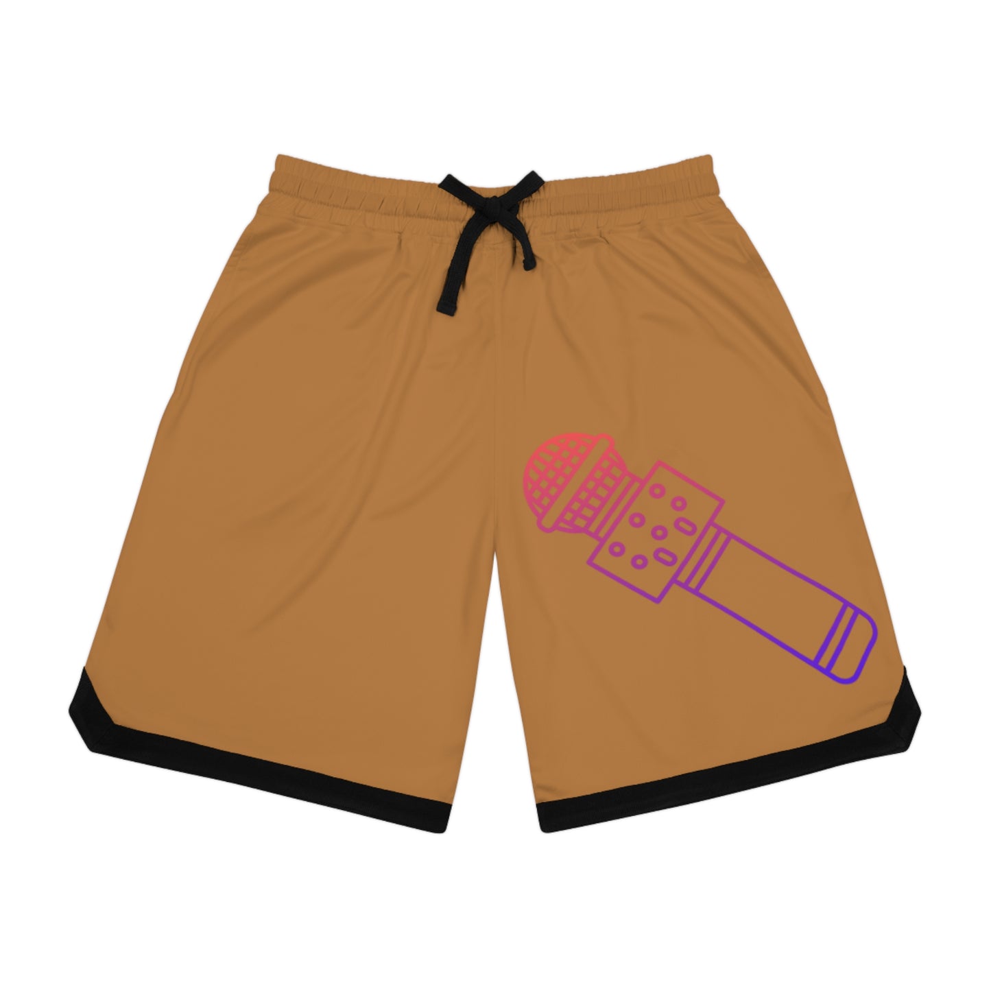 Basketball Rib Shorts: Music Lite Brown