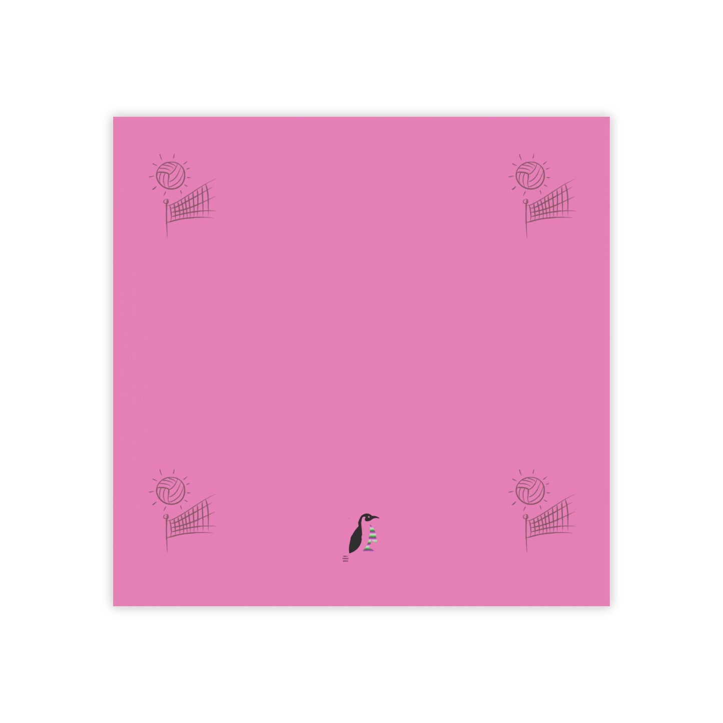 Post-it® Note Pads: Volleyball Lite Pink