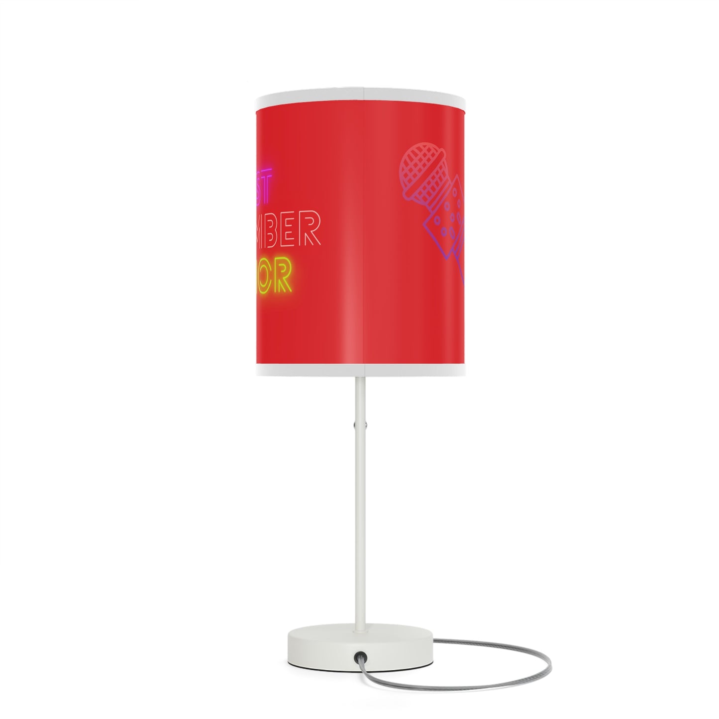 Lamp on a Stand, US|CA plug: Music Red 