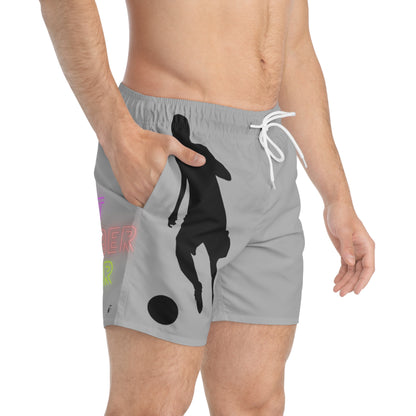 Swim Trunks: Soccer Lite Grey