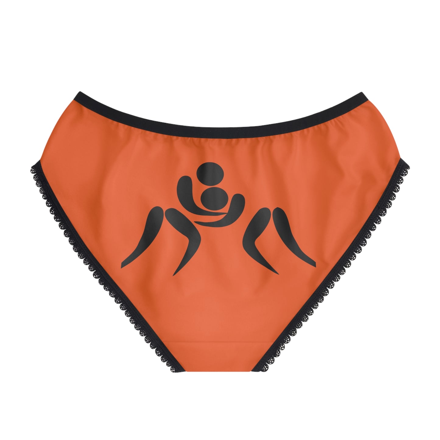 Women's Briefs: Wrestling Orange