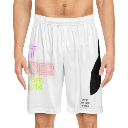 Basketball Shorts: Lost Remember Honor White