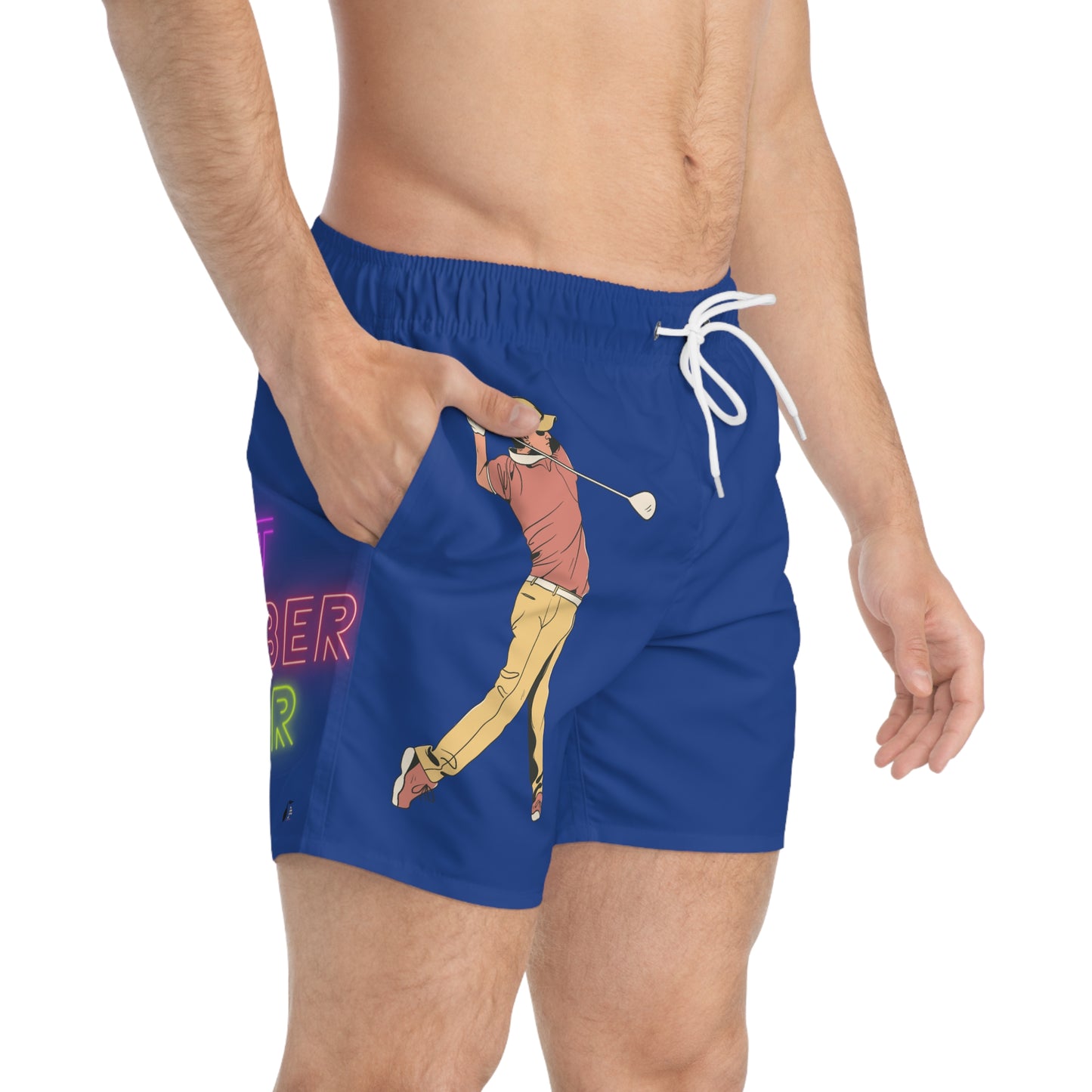 Swim Trunks: Golf Dark Blue