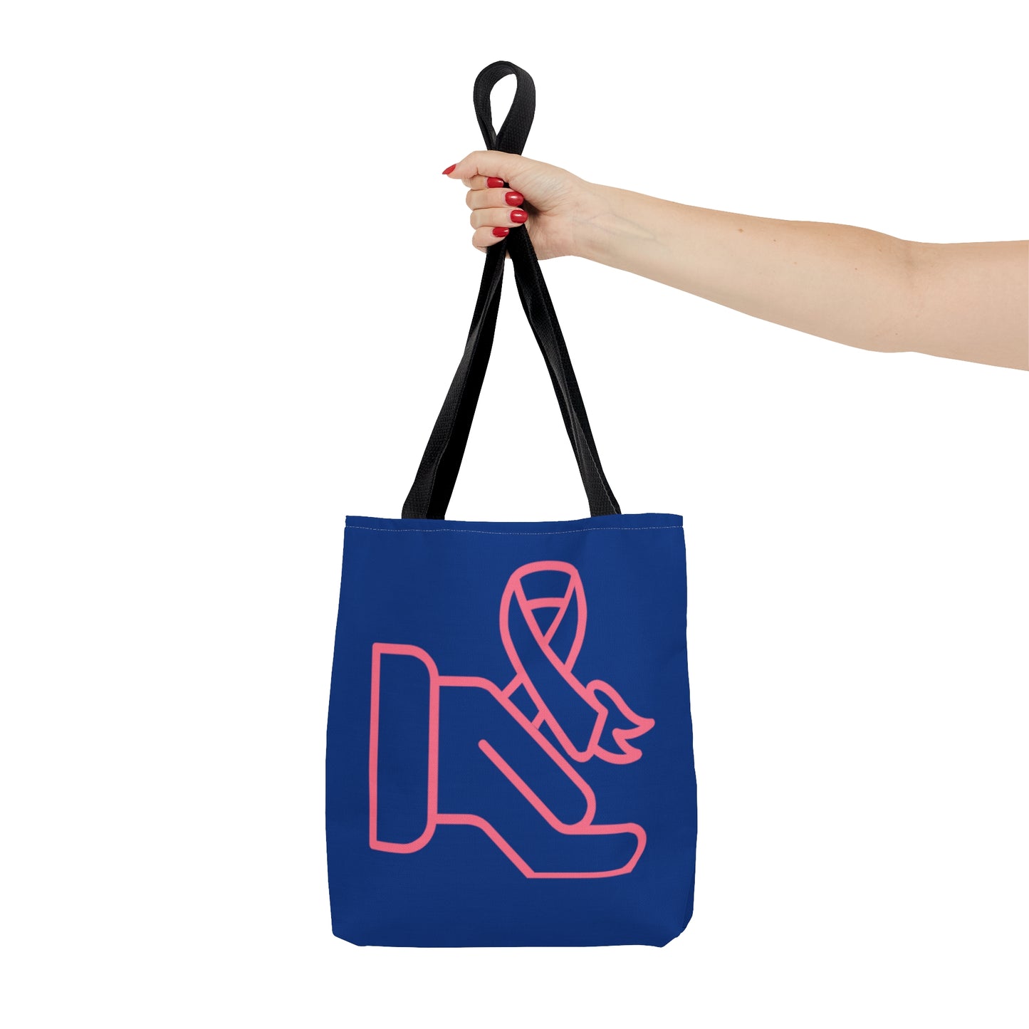 Tote Bag: Fight Cancer Dark Blue