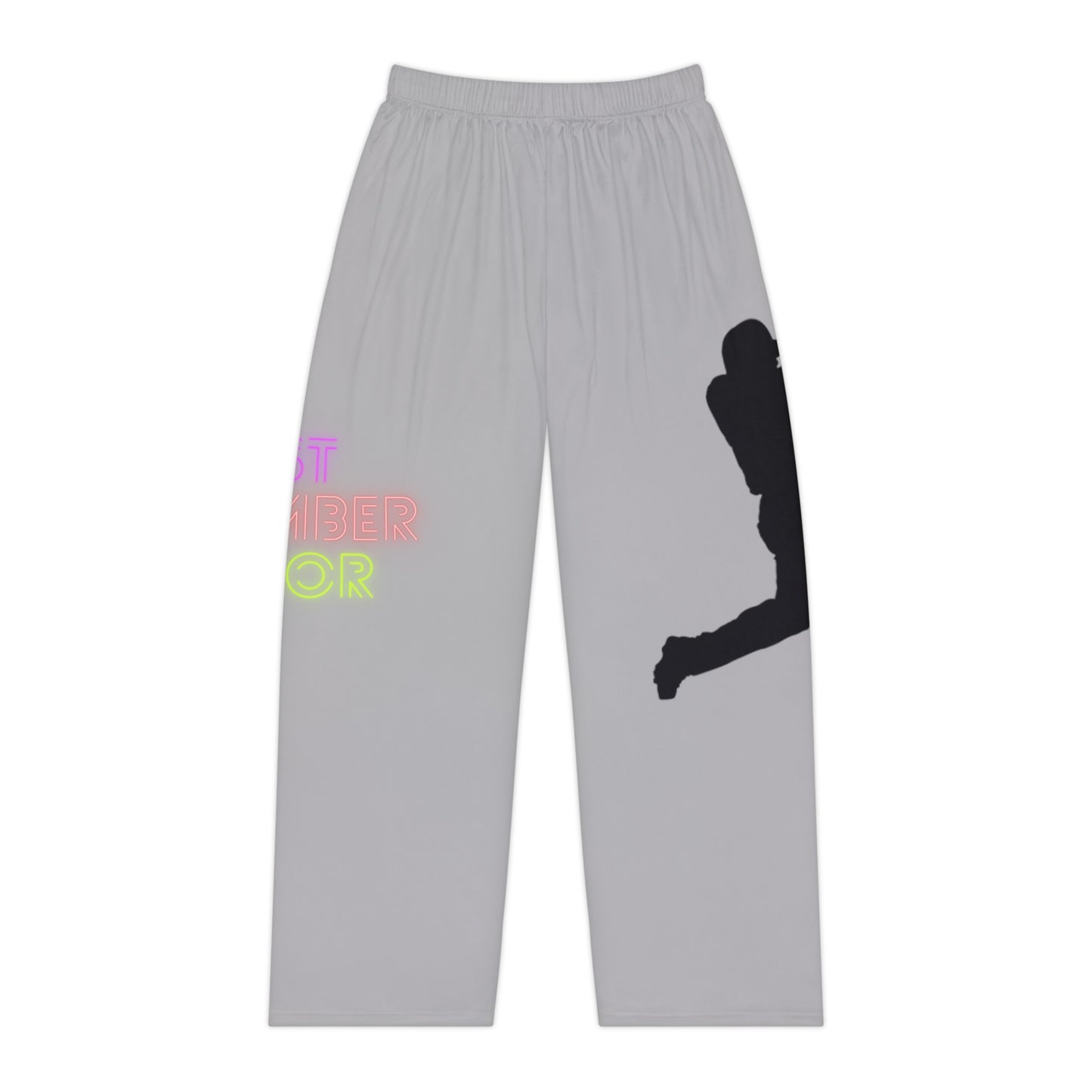 Women's Pajama Pants: Baseball Lite Grey