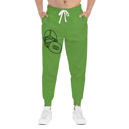 Athletic Joggers: Football Green