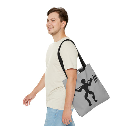 Tote Bag: Weightlifting Lite Grey