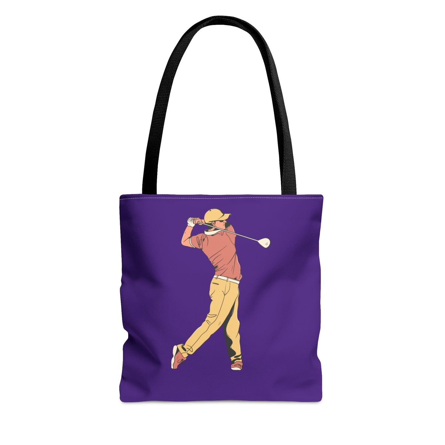 Tote Bag: Golf Purple