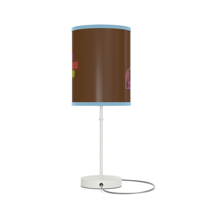 Lamp on a Stand, US|CA plug: Bowling Brown