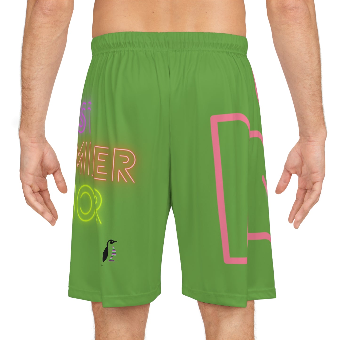 Basketball Shorts: Fight Cancer Green