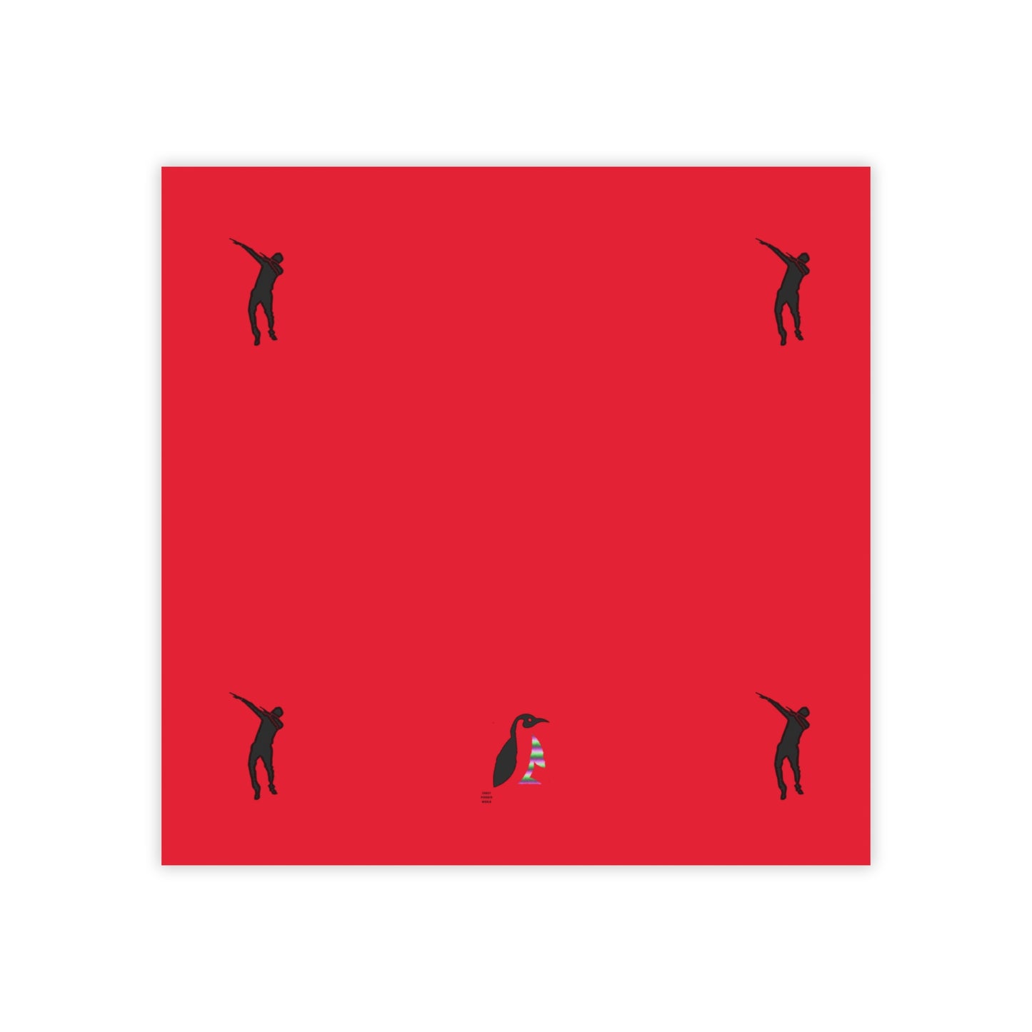 Post-it® Note Pads: Dance Dark Red