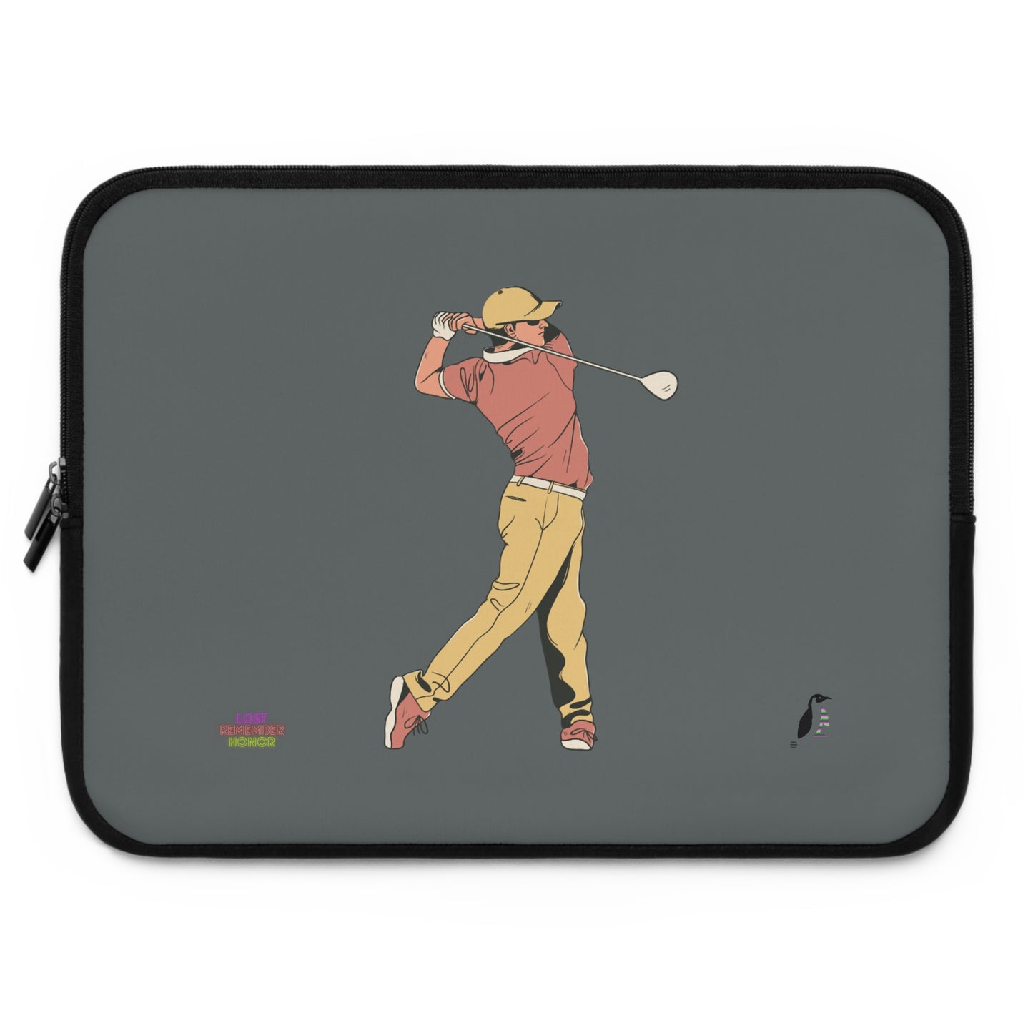 Laptop Sleeve: Golf Dark Grey