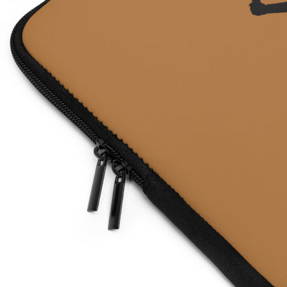 Laptop Sleeve: Tennis Lite Brown