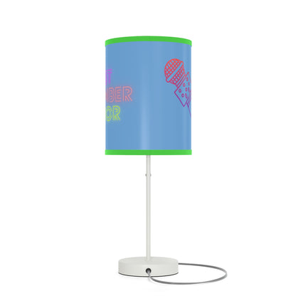 Lamp on a Stand, US|CA plug: Music Lite Blue