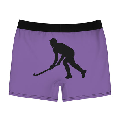 Men's Boxer Briefs: Hockey Lite Purple