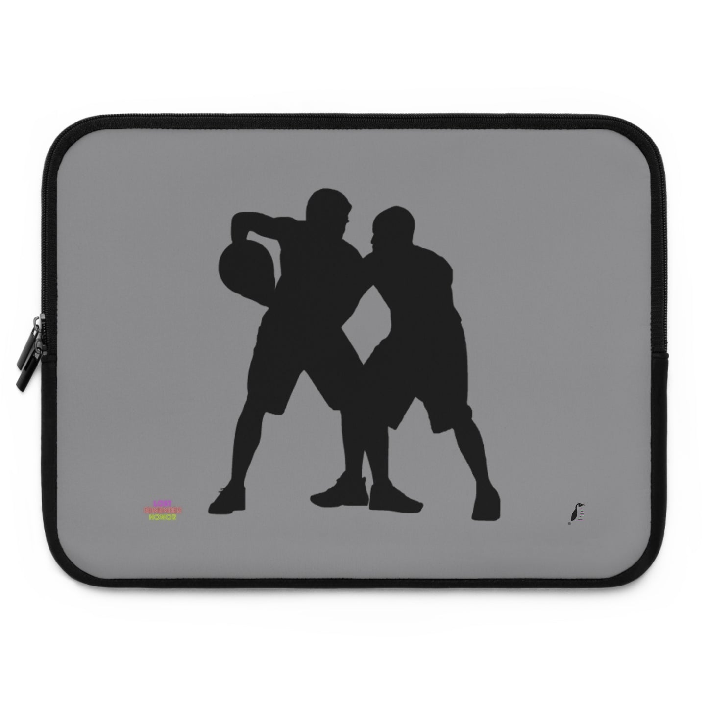 Laptop Sleeve: Basketball Grey